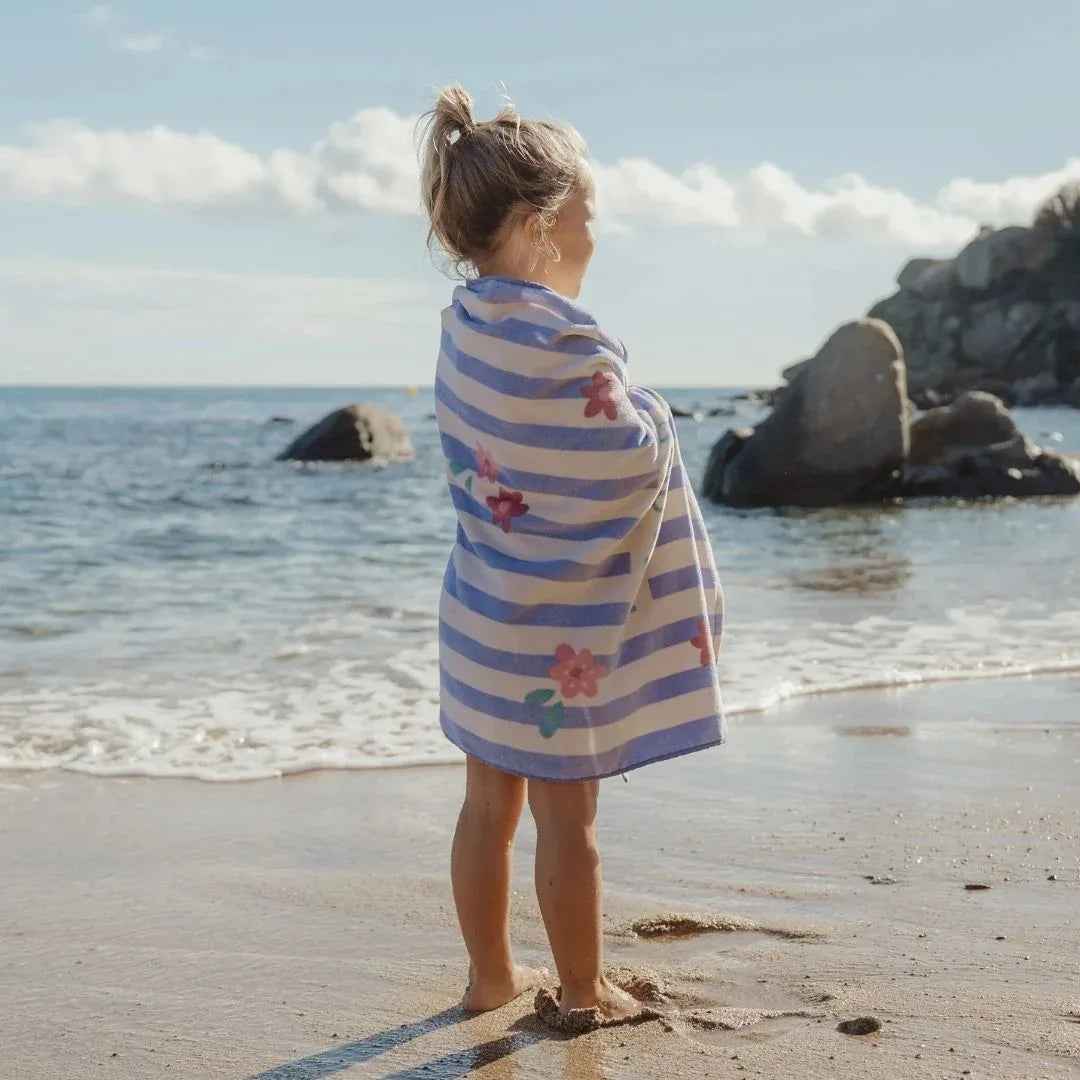 Little Dutch® Brisača za plažo Dreamy Purple Stripe Little Dutch