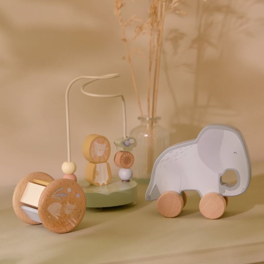 Little Dutch® Darilni paket Wood Safari Friends