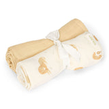Little Dutch® Set of 2 Muslin Squares Safari Leo
