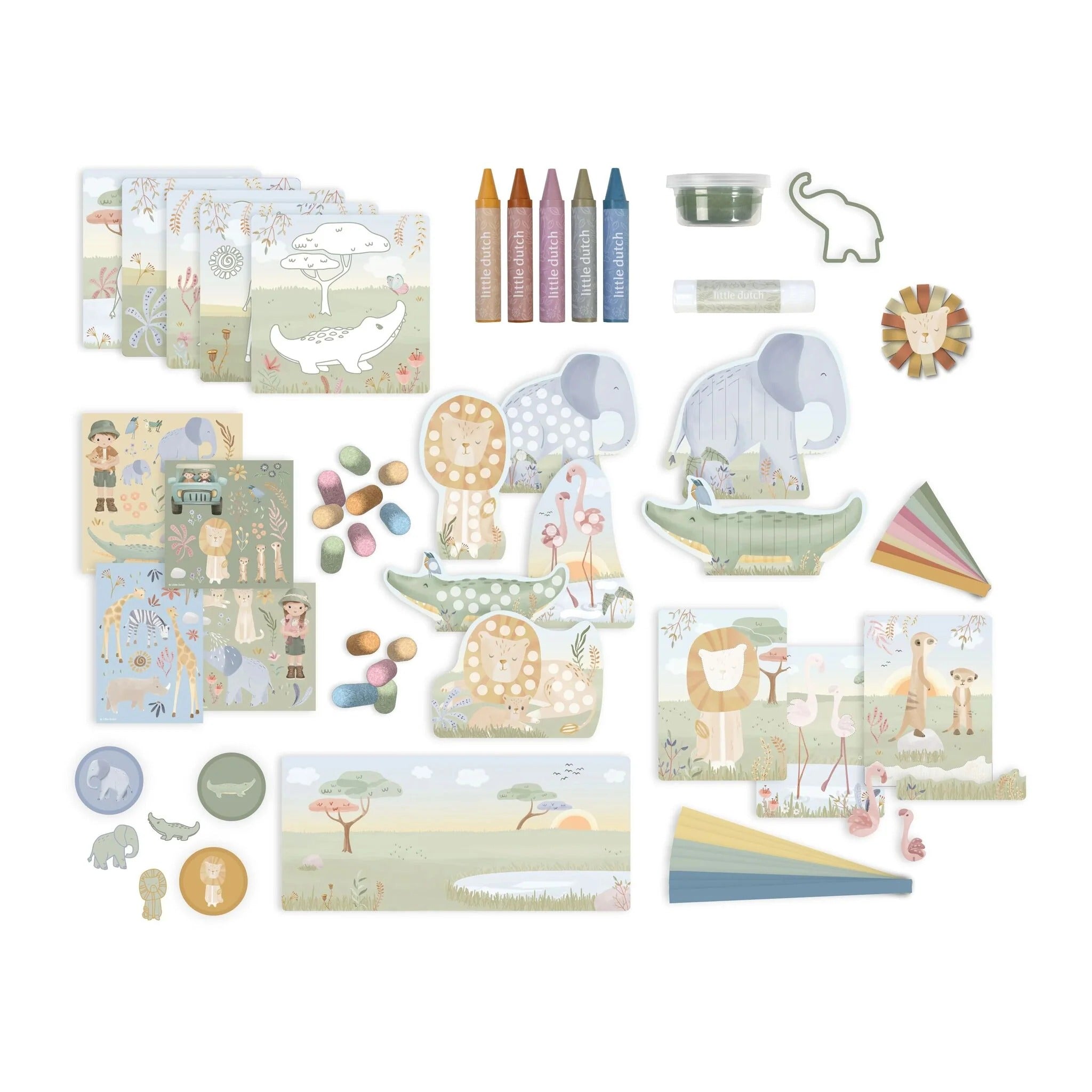 Little Dutch® Craft Box XL Safari