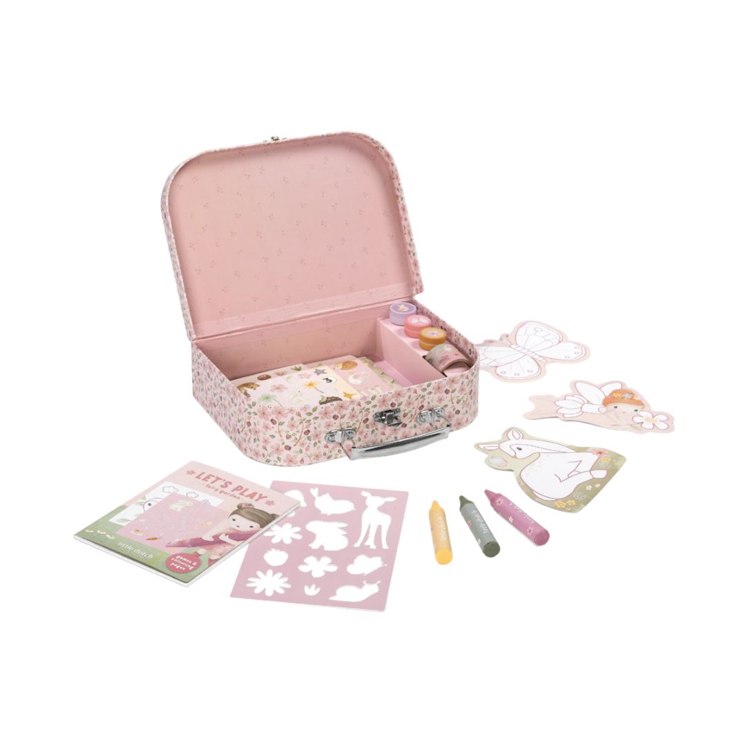 Little Dutch® Kreativni kovček Rosa Fairy Garden Little Dutch