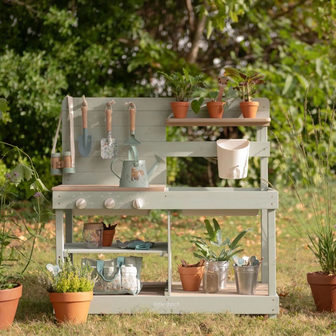 Little Dutch® Lesena zunanja otroška kuhinja