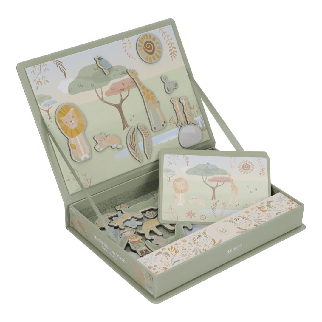 Little Dutch® Puzzle magnetico Safari Friends