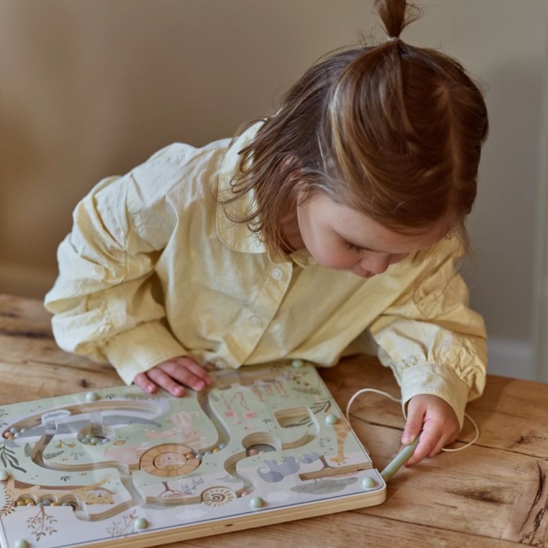 Little Dutch® Labirinto magnetico Safari Friends