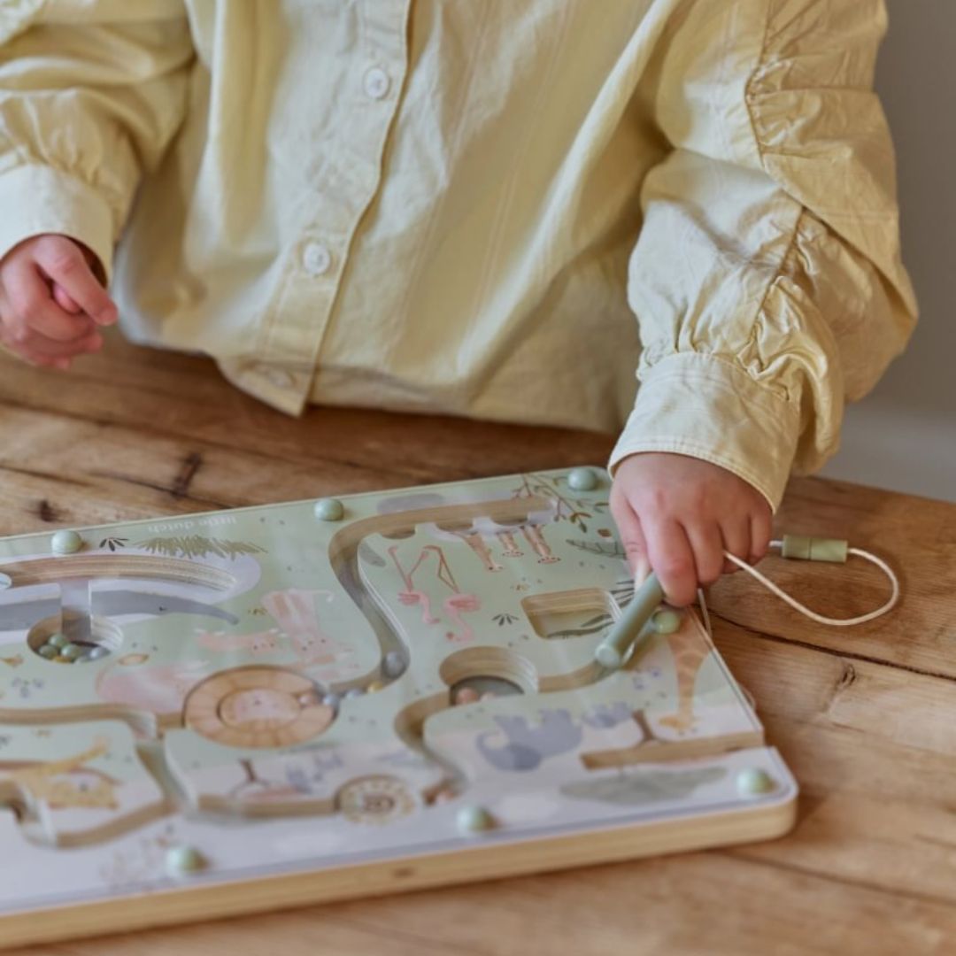 Little Dutch® Labirinto magnetico Safari Friends