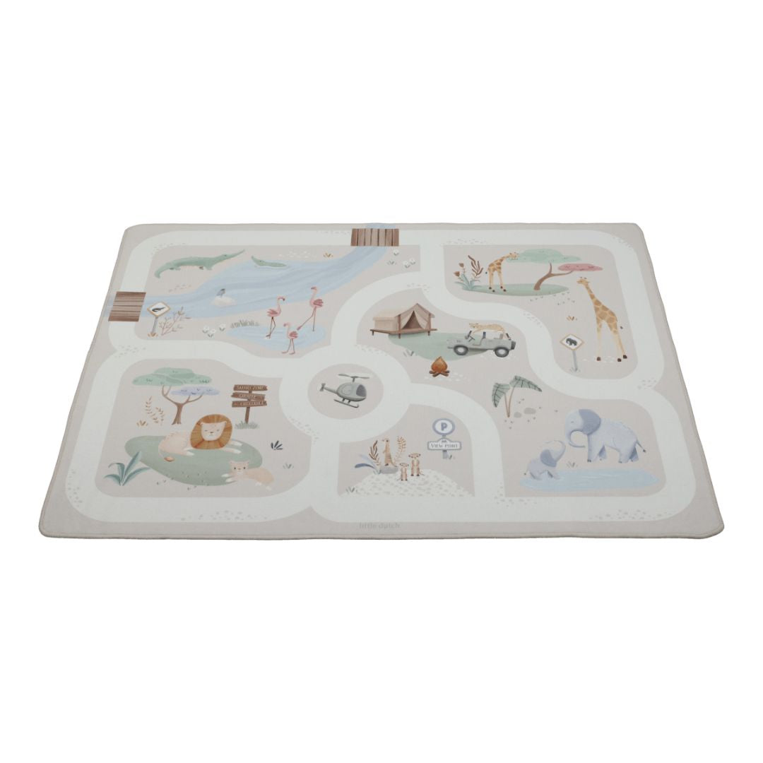 Little Dutch® Tappeto gioco per bambini Safari Friends