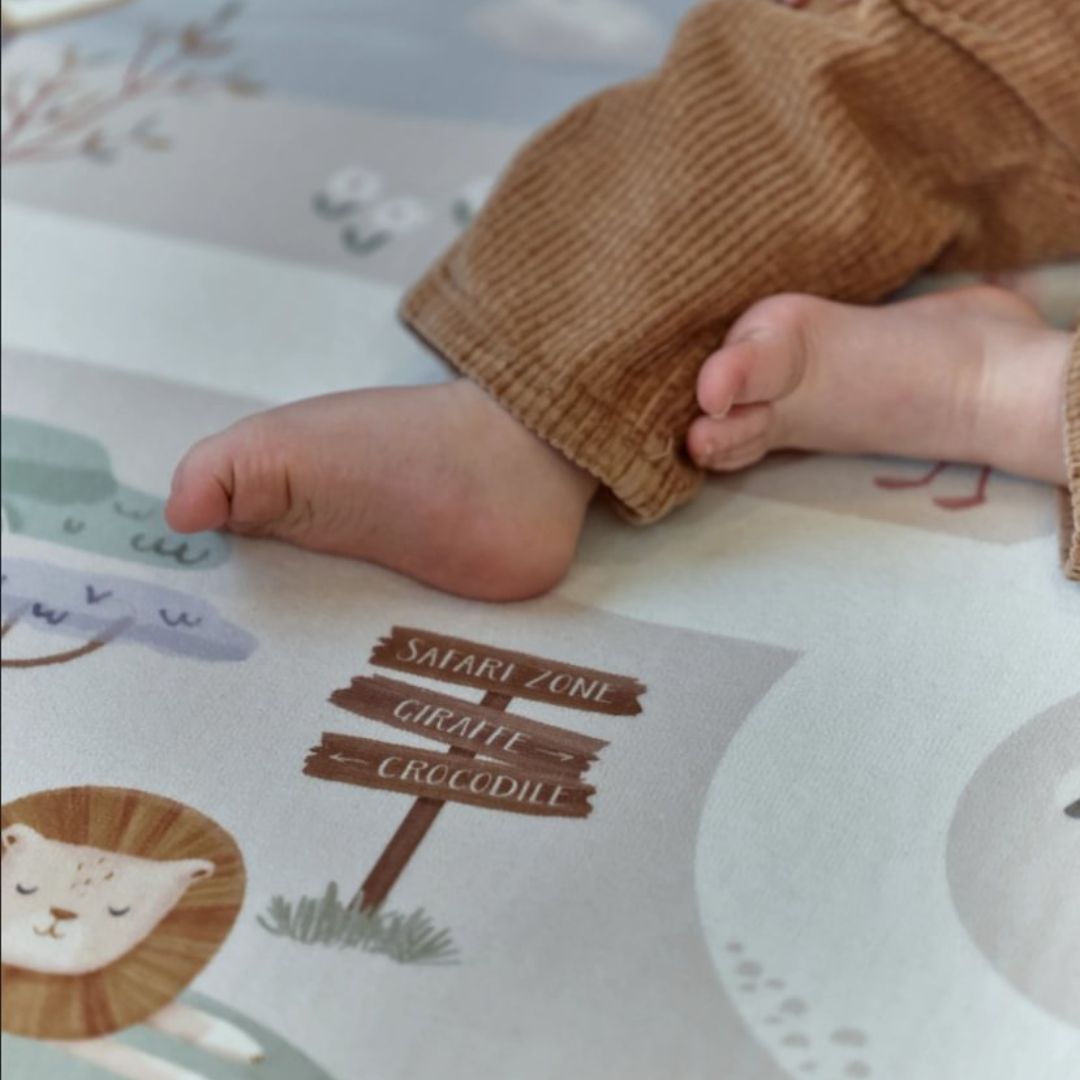 Little Dutch® Tappeto gioco per bambini Safari Friends