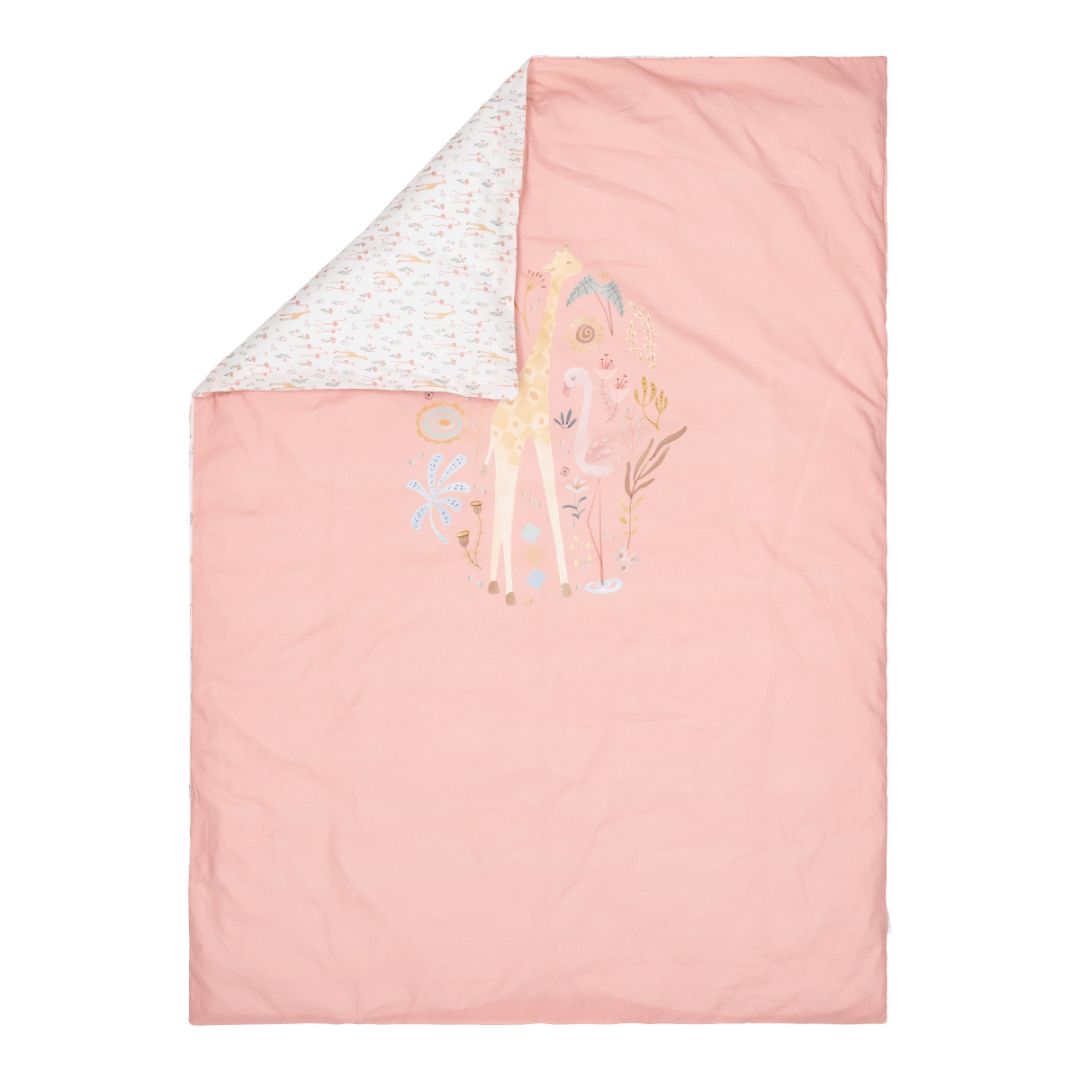 Little Dutch® Dječja posteljina Blooming Safari 100x140