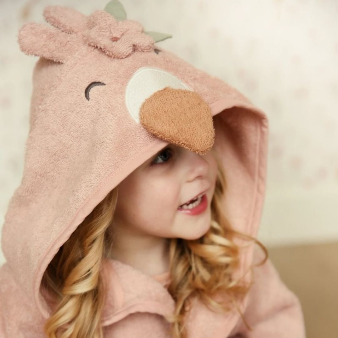 Little Dutch® Dječji kopalni ogrtač Flamingo