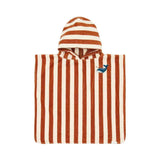 Little Dutch® Pončo za plažo Ocean World Brown Stripe