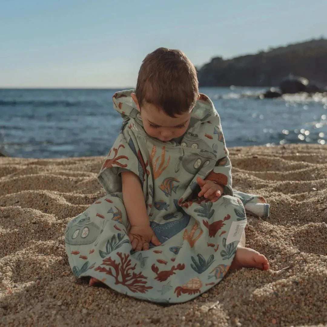 Little Dutch® Pončo za plažo Ocean World Little Dutch
