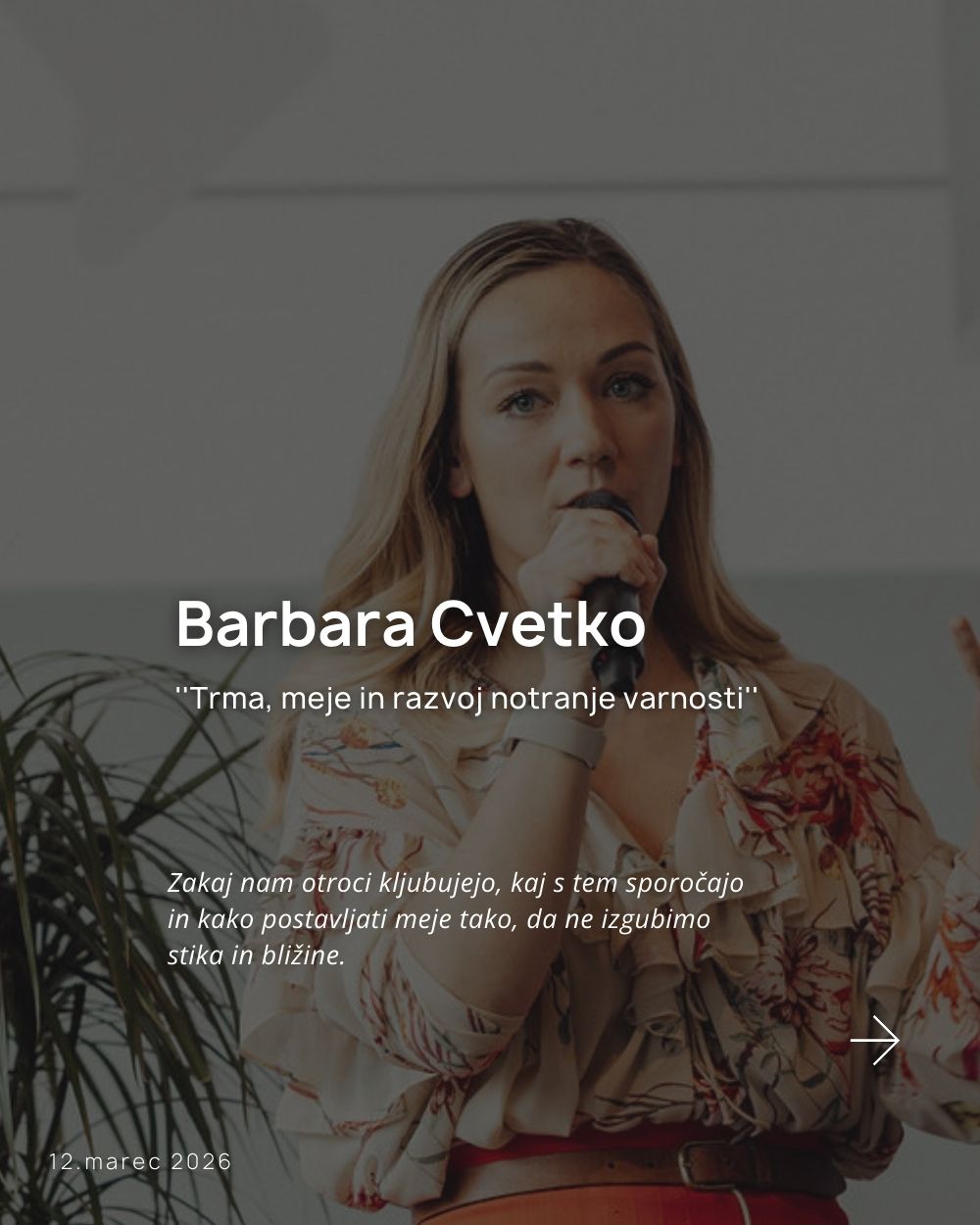 Vstopnica za dogodek 2026 - Starševstvo brez popolnosti, z več razumevanja