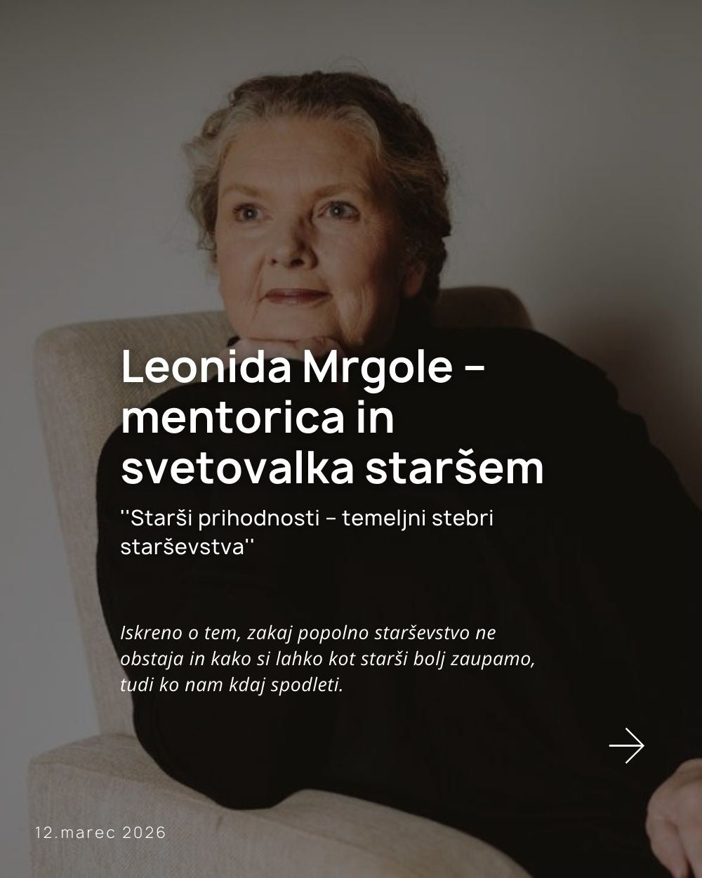 Vstopnica za dogodek 2026 - Starševstvo brez popolnosti, z več razumevanja