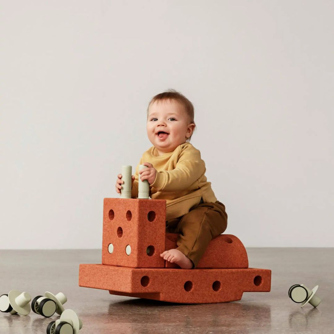 Modu® Curiosity set - Burnt Orange/Dusty Green