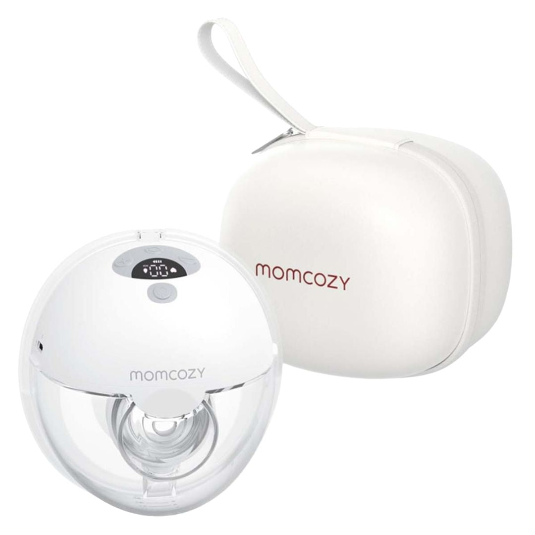 Momcozy® M5 All-in-One tiralatte elettrico singolo Hands-Free Quill Grey