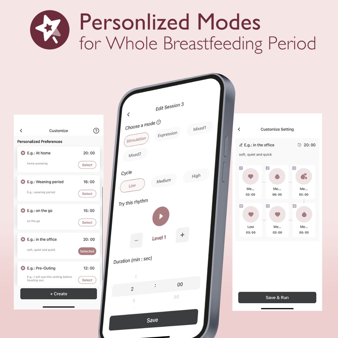 Momcozy® M9 Mobile Flow™ Dvojna električna prsna črpalka Hands-Free za dojenje Cozy Red - M9 Mobile Flow™ Dvojna električna prsna črpalka Hands-Free dojenje Cozy Red