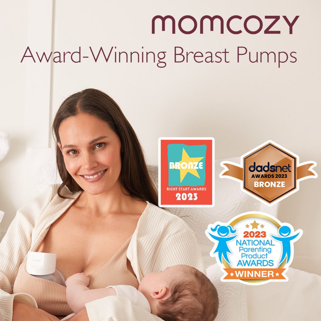 Momcozy® double electric breast pump S12 Pro Hands-Free Pink Gradient