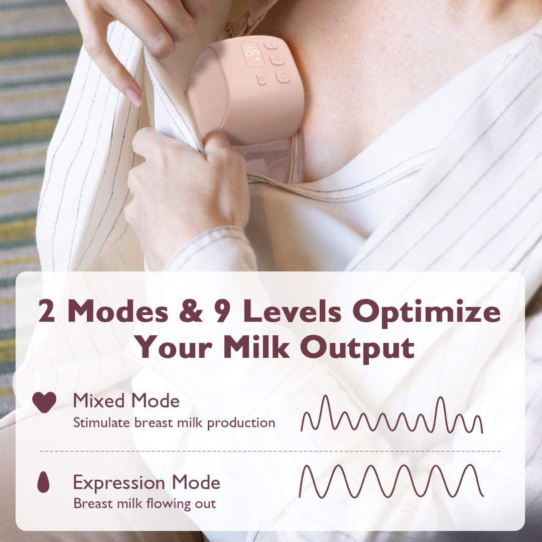 Momcozy® double tire-lait électrique S9 Pro Hands-Free Pink