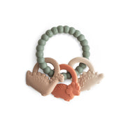 Mushie® Teething Ring Dinosaurs