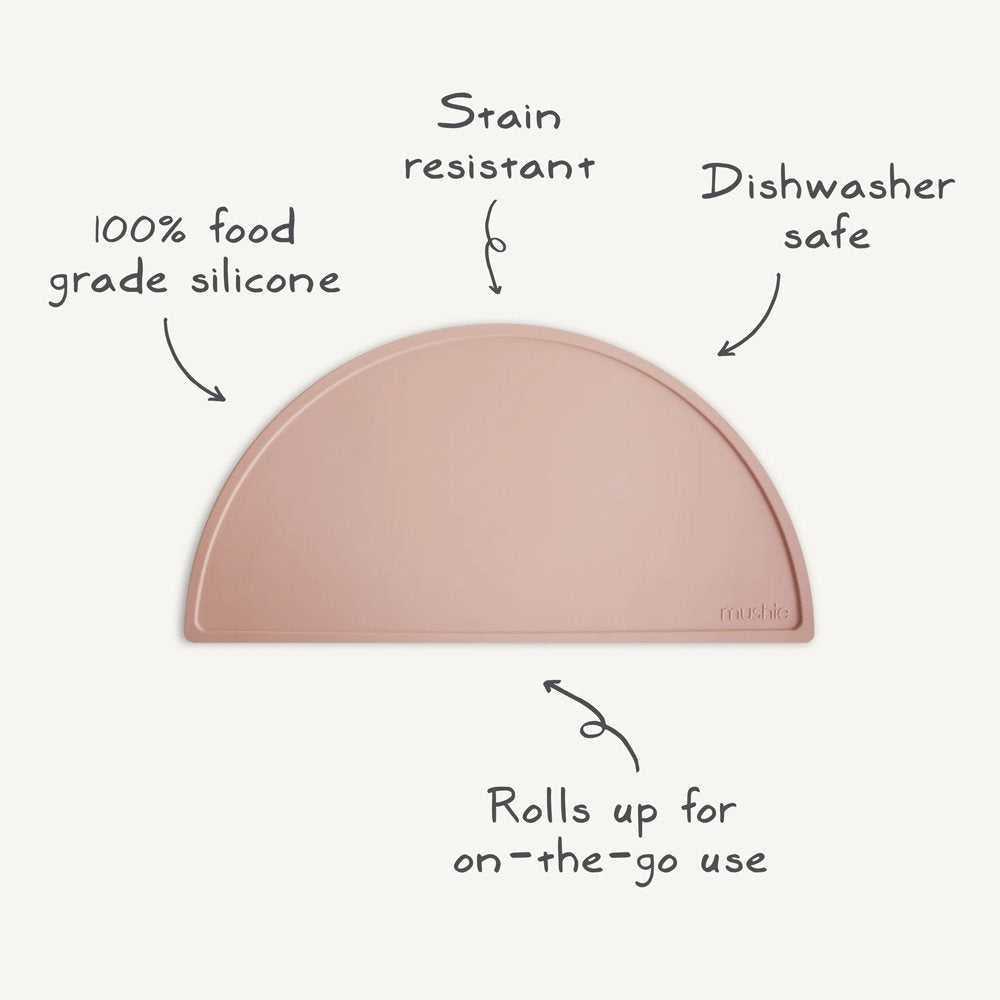 Mushie® Silikonska podloga za hranjenje Retro Cars Mushie