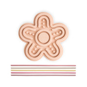 Mushie® Silicone Sensory Toy Petal Blush