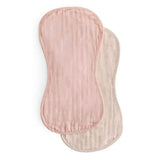 Mushie® Confezione da 2 pannolini Tetra Blush/Fog