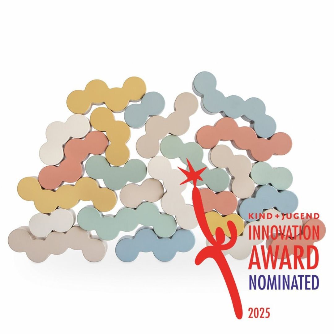 Mushie® Lesene figurice za zlaganje Balance Blocks Mushie