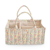 Mushie® Diaper Caddy Pastel Blooms