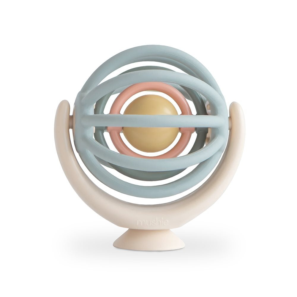 Mushie® Silikonska igrača Spinner Ball Mushie