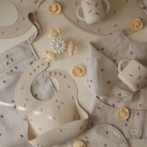 Mushie® Silikonska posodica za prigrizke Bees Mushie