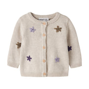 name it® Cardigan Peyote Melange