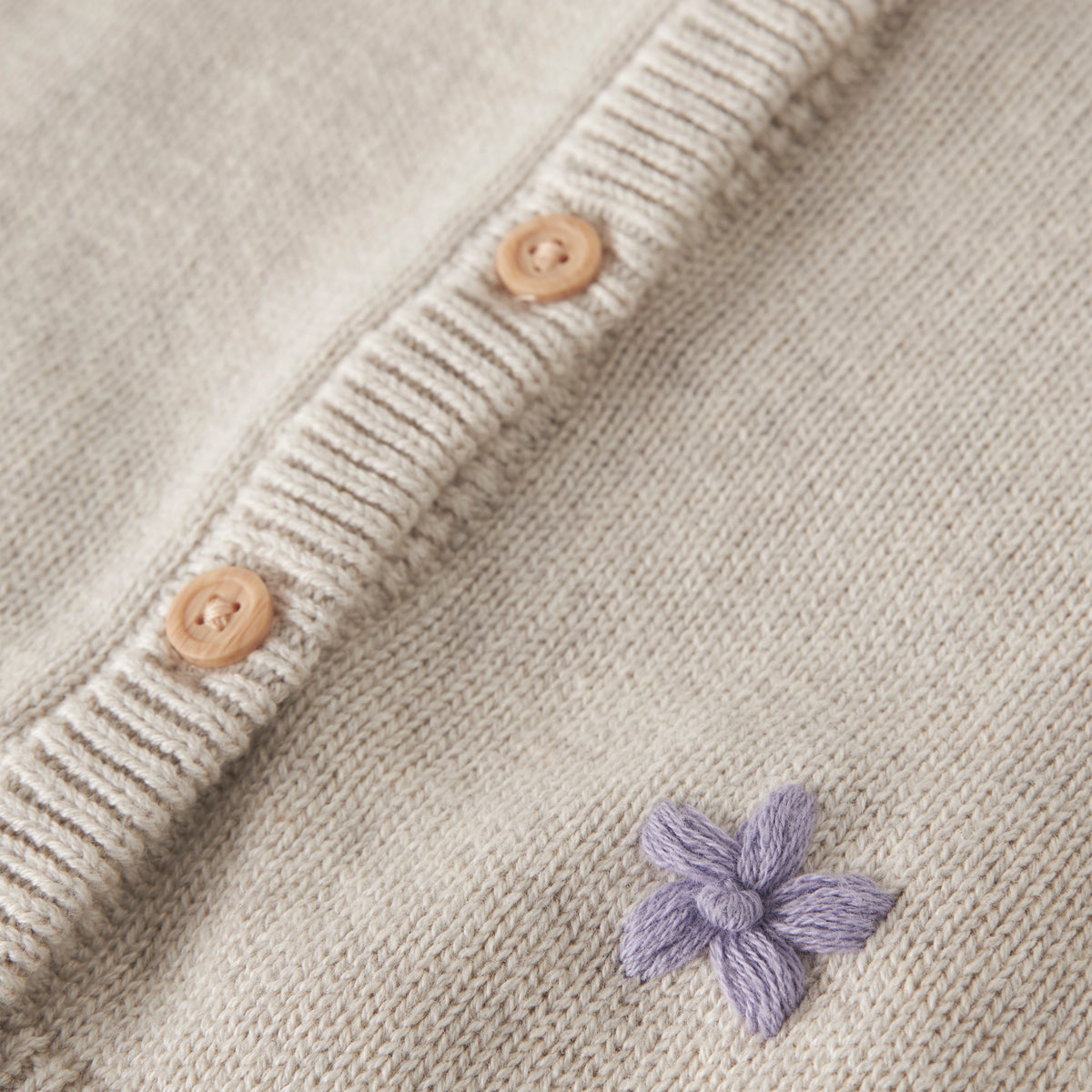 name it® Cardigan Peyote Melange