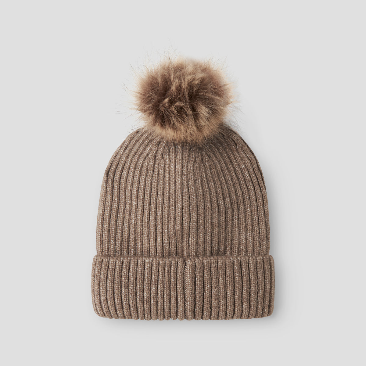 name it® Knit hat mini Walnut