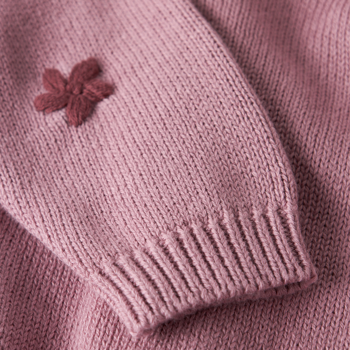 name it® Cardigan Lilas Flowers