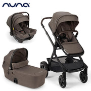 Nuna® Otroški voziček 3v1 Demi™ Next z rolko + Pipa™ Next Chestnut Nuna