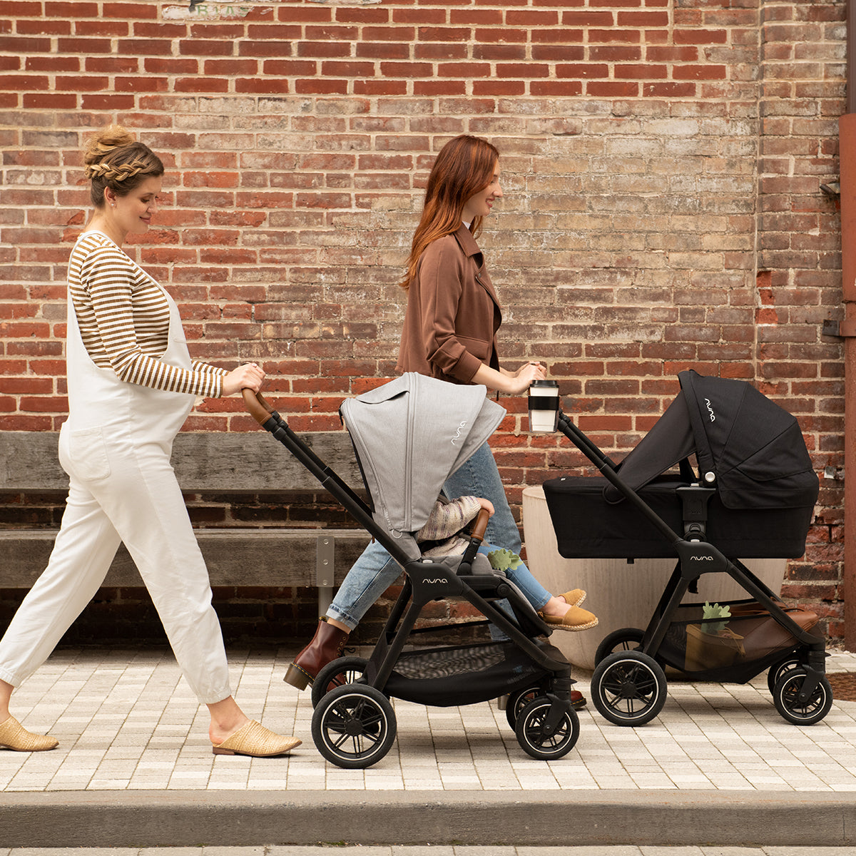 Nuna Otroški voziček 4v1 Triv Next + Lytl + Arra Flex Cosmopolitan Collection + Isofix baza Next Nuna