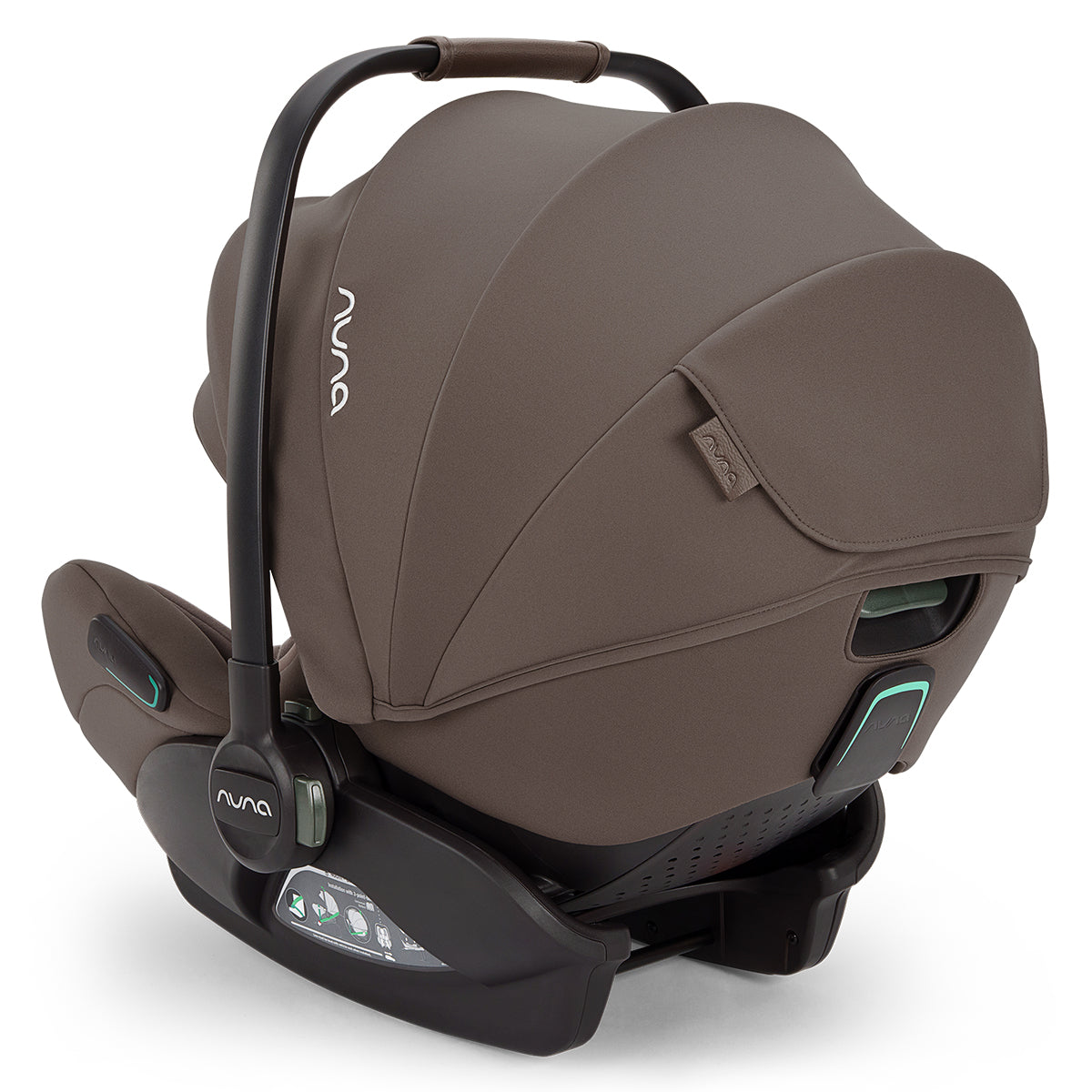 Nuna® Otroški voziček 4v1 Triv™ Next + Lytl™ + Arra™ Flex Chestnut + Isofix baza Next Nuna