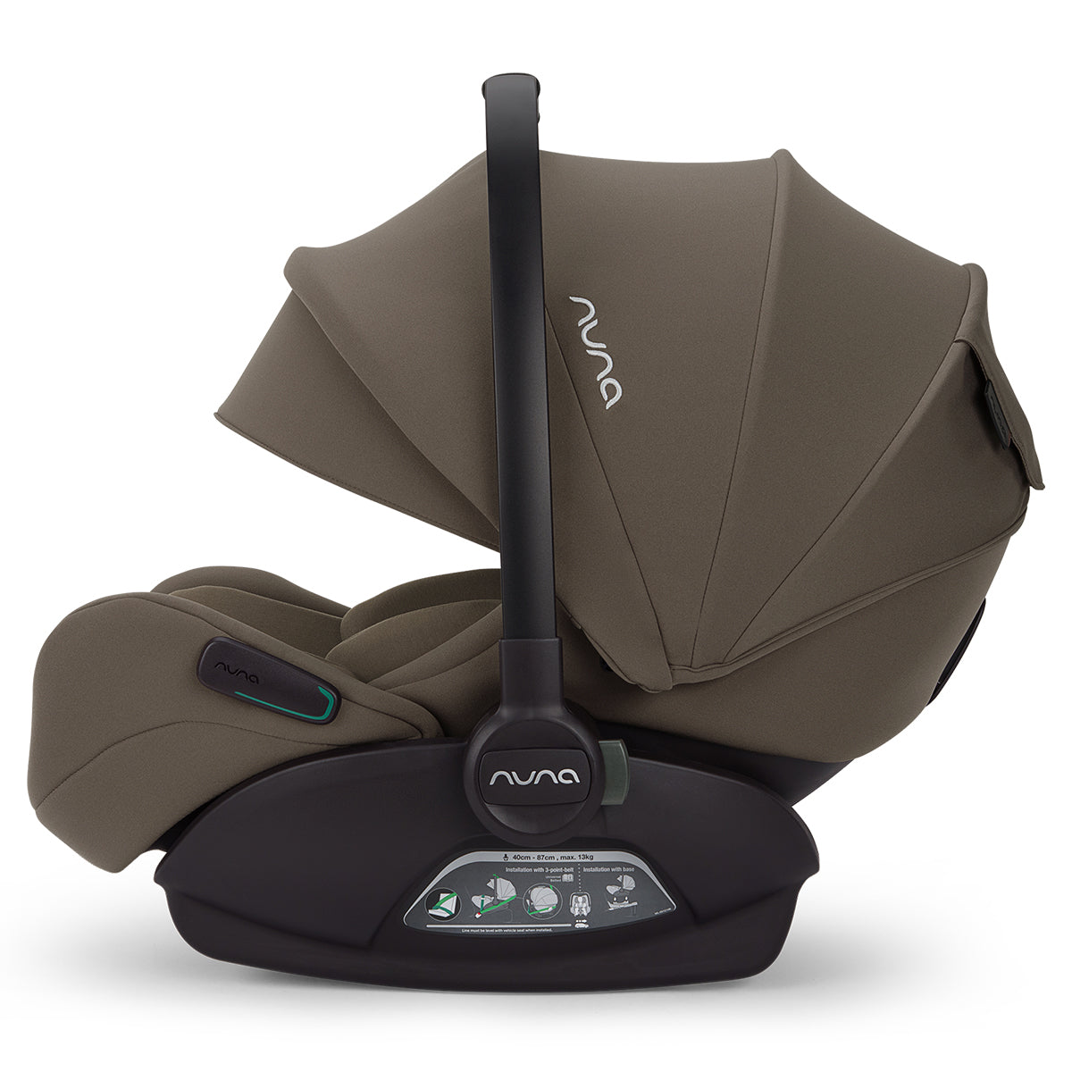 Nuna® Otroški voziček 4v1 Triv™ Next + Lytl™ + Arra™ Flex Pistachio + Isofix baza Next Nuna