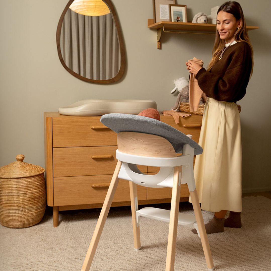 Nuna® Bryn™ gugalni ležalnik Sanderson Nuna