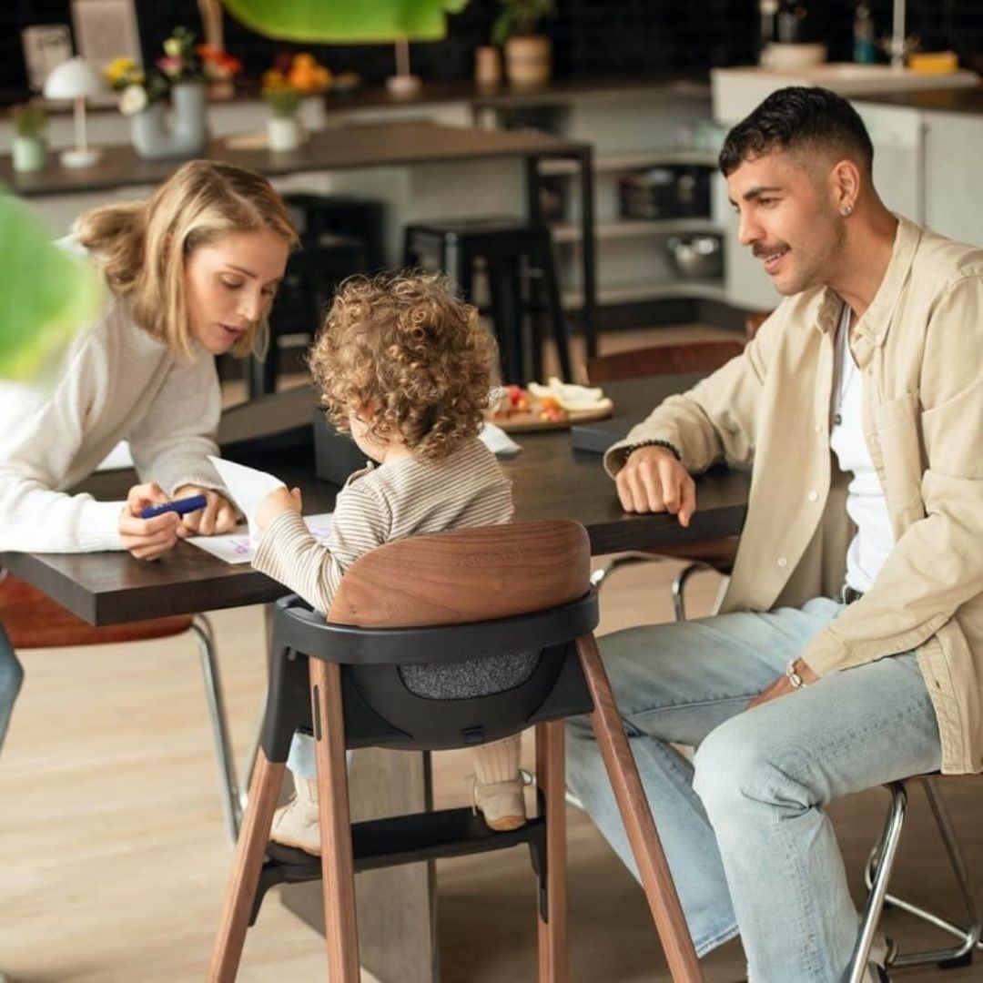 Nuna® Otroški stolček za hranjenje Bryn™ Graphite Nuna