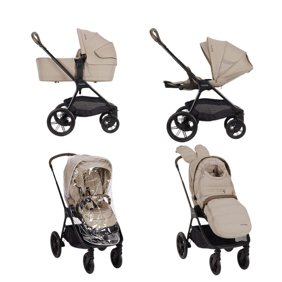 Nuna® Otroški voziček 2v1 Triv™ LX All-Season Cosmopolitan Collection Nuna