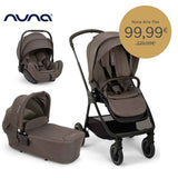 Nuna® Otroški voziček 3v1 Triv™ Next + Lytl™ + Arra™ Flex Chestnut