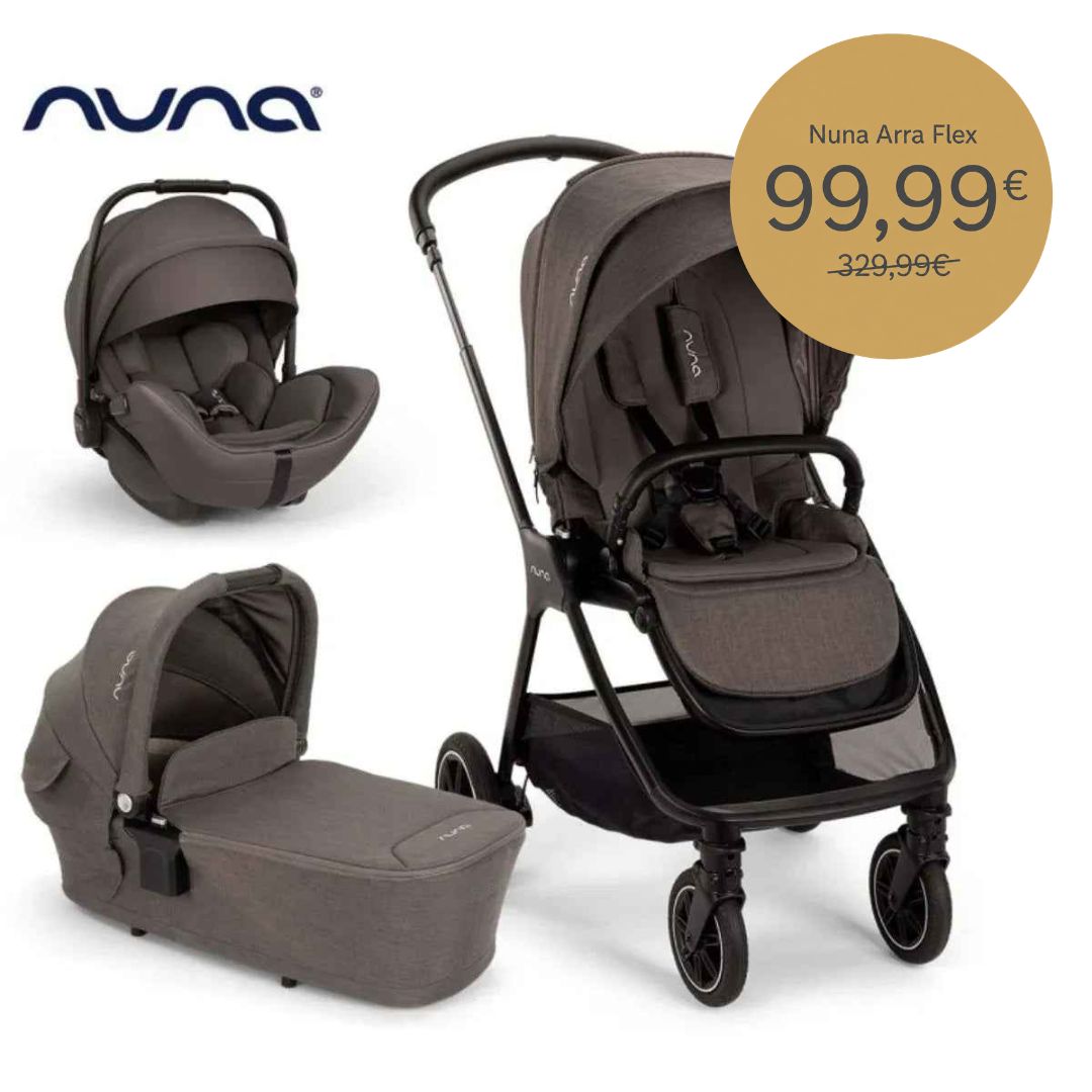 Nuna® Passeggino 3in1 Triv™ Next + Lytl™ + Arra™ Flex Thunder