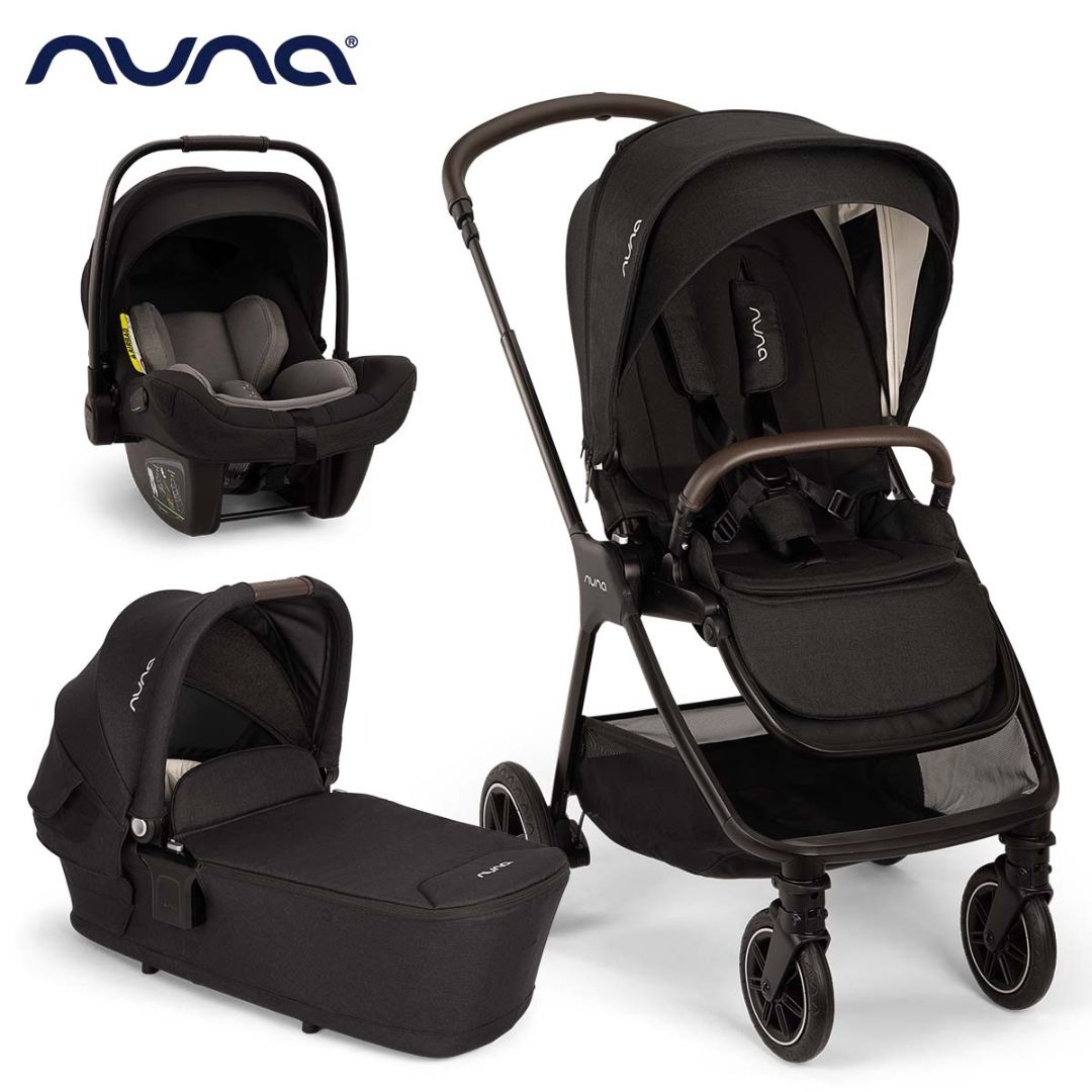 Nuna® Otroški voziček 3v1 Triv™ Next + Lytl™ + Pipa™ Next Caviar Nuna