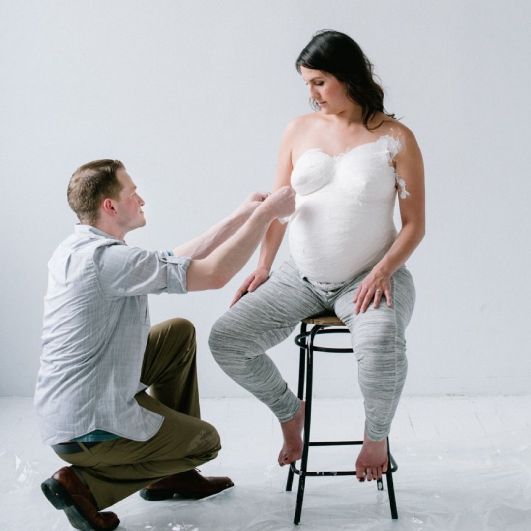 Pearhead® Komplet za odlitek nosečniškega trebuščka Pearhead