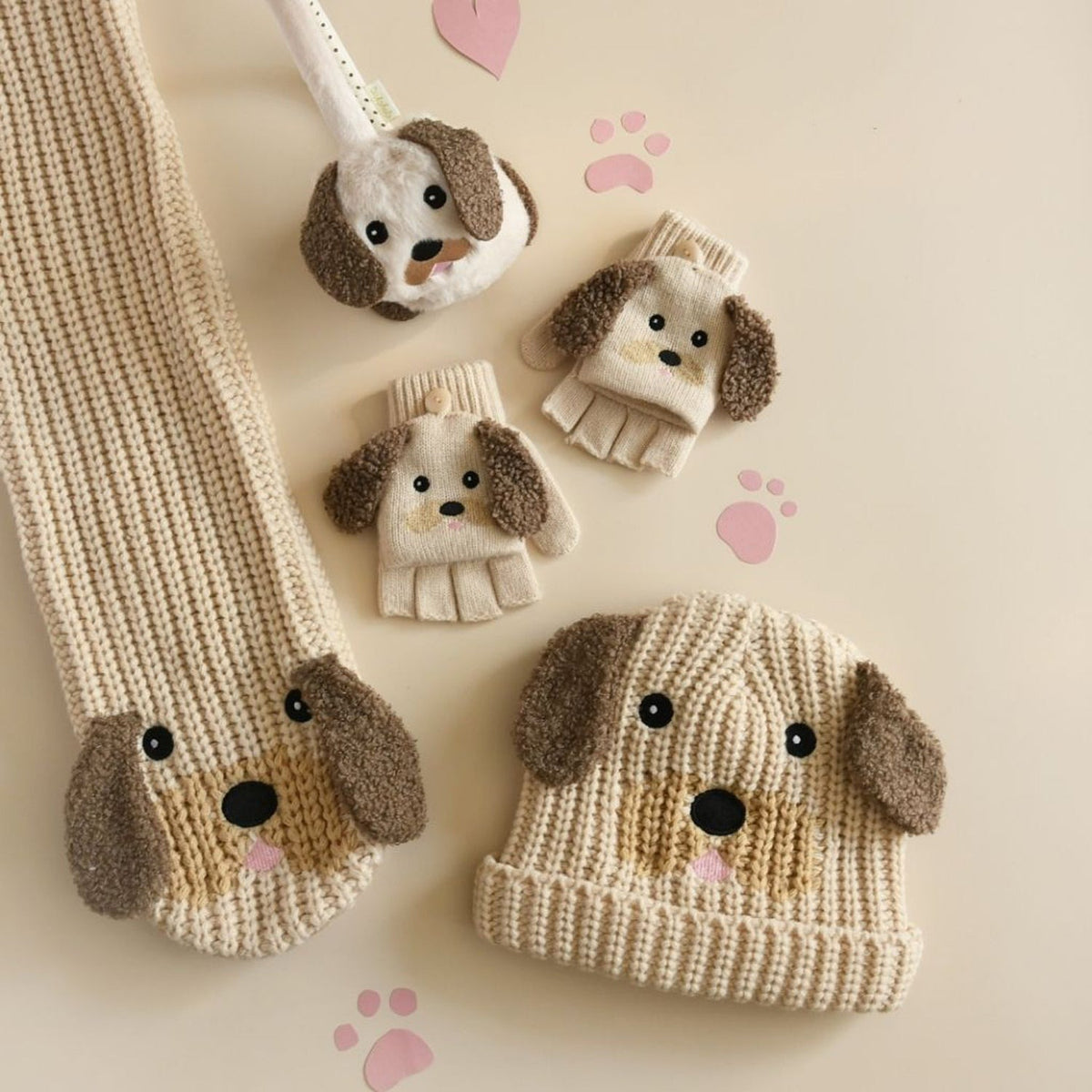 Rockahula® Winter Hat Pippy Puppy Knitted – slika 3