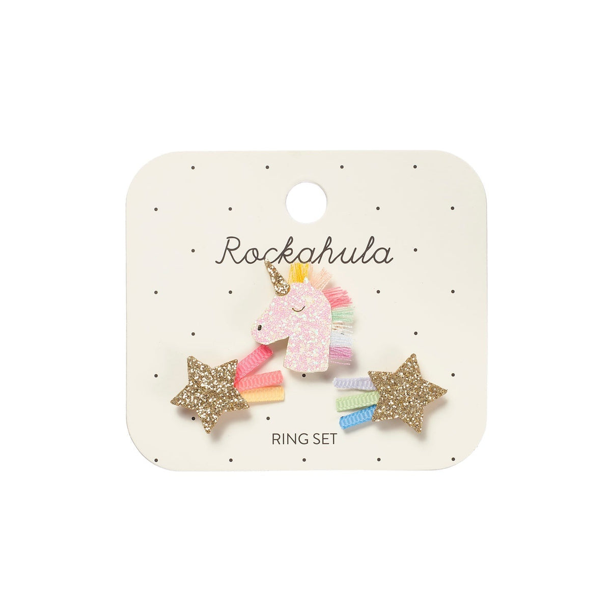 Rockahula® Ring Set Rainbow Unicorn