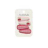 Rockahula® Hair Clips Cherry Dreams Fabric