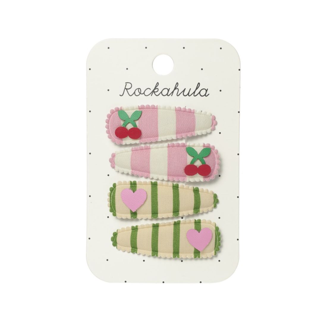 Rockahula® Sponke za lase Cherry Kiss Fabric