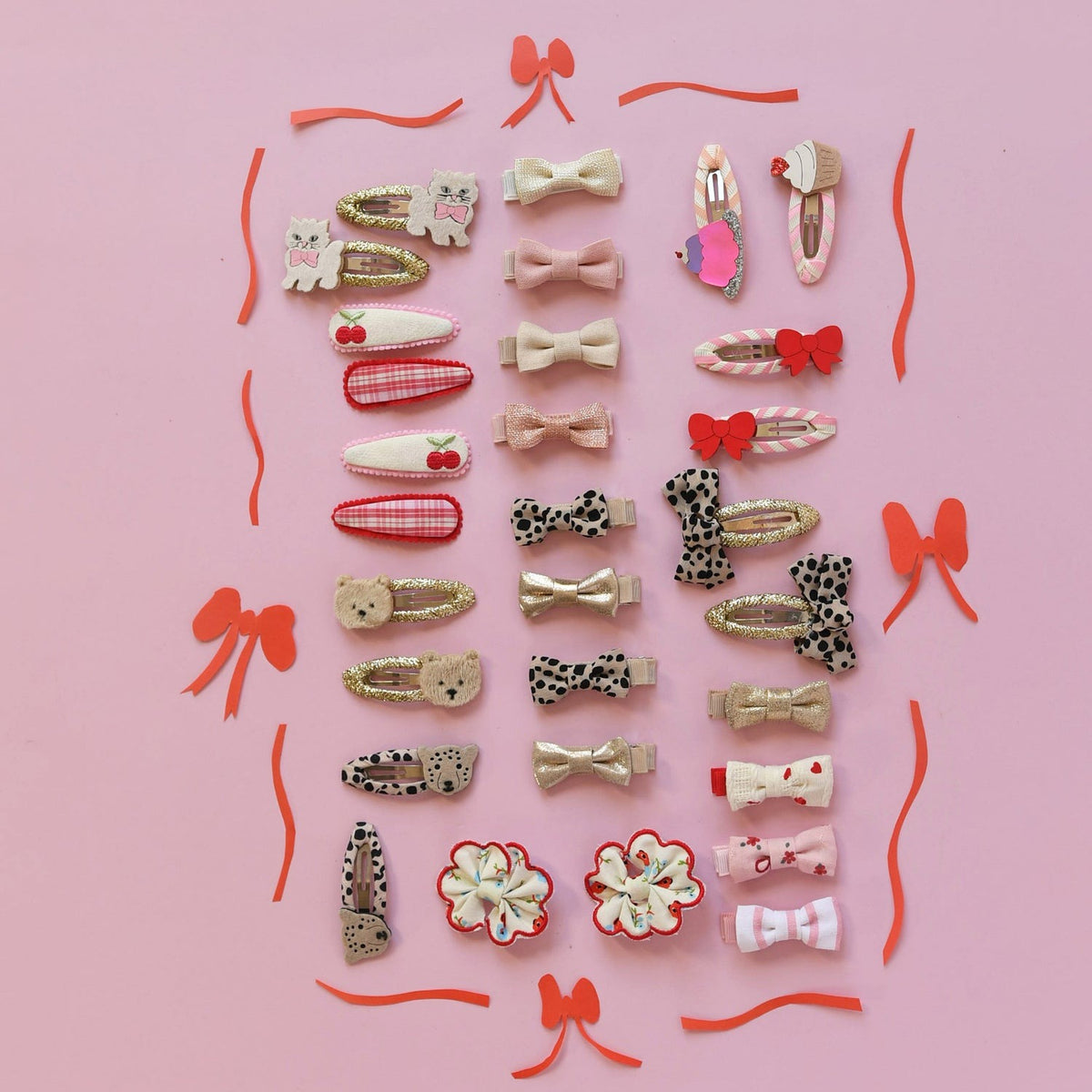 Rockahula® Sponke za lase Cutesy Mini Bow – slika 3